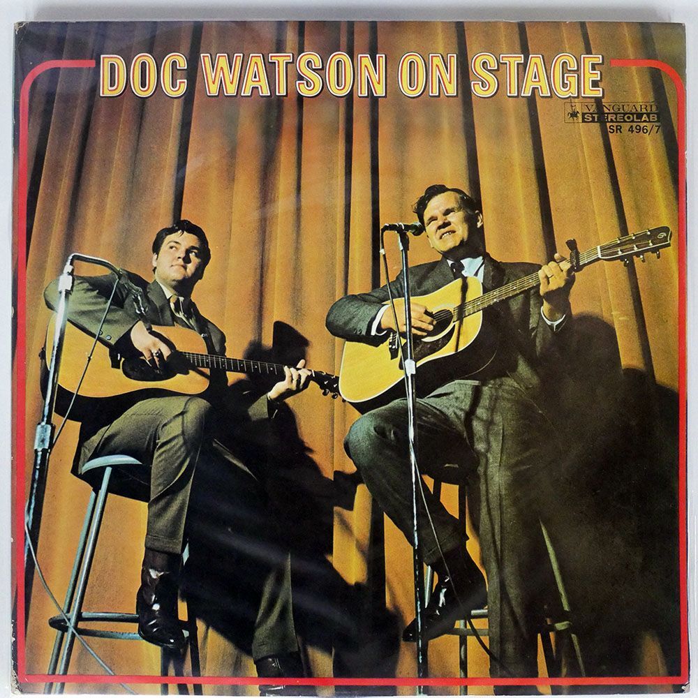 DOC WATSON/ON STAGE/VANGUARD SR496 LP_画像1