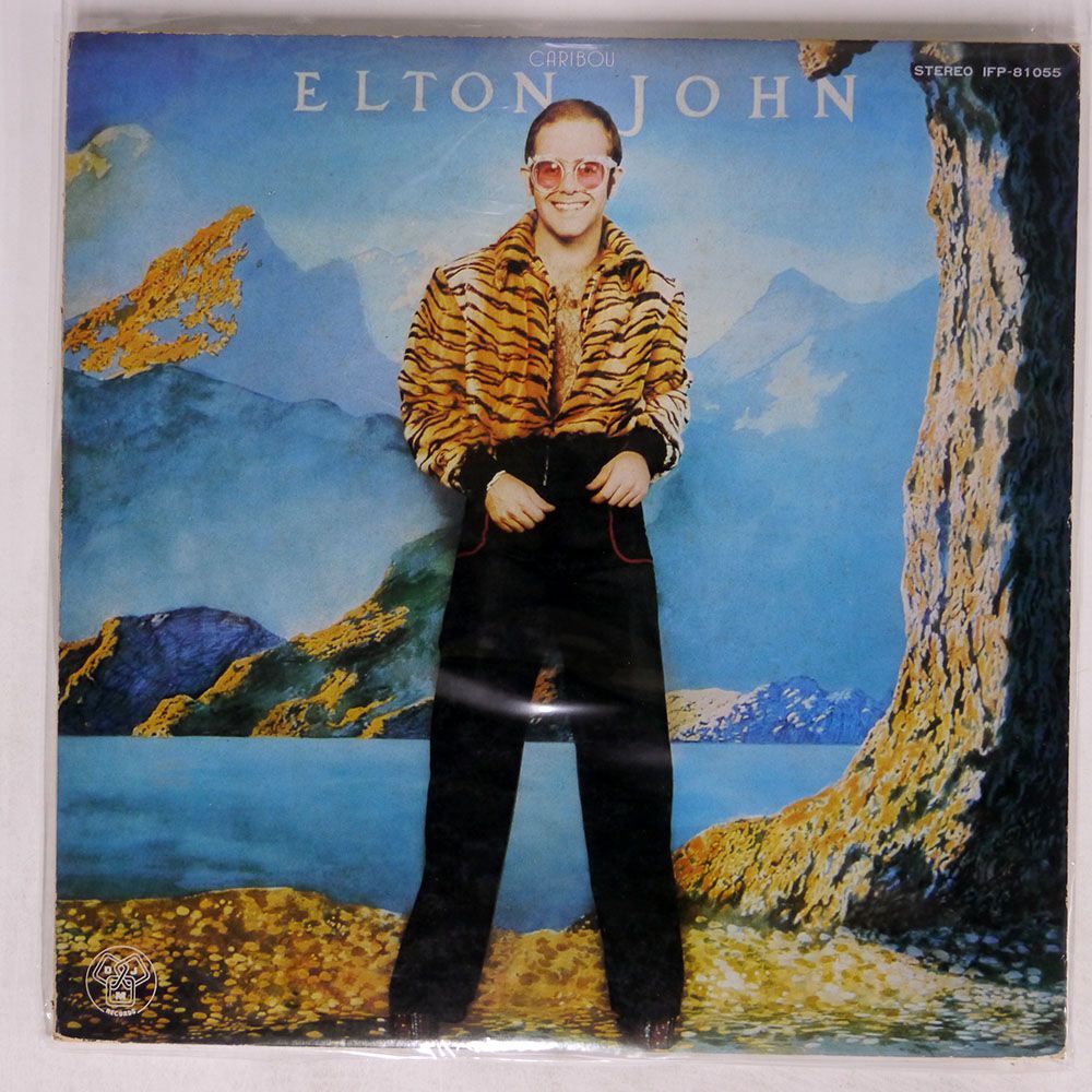 ELTON JOHN/CARIBOU/DJM IFP81055 LP_画像1