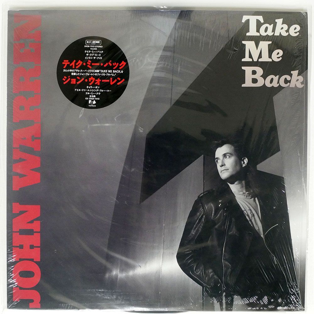 JOHN WARREN/TAKE ME BACK/H.I.T. AVENUE 20GB7013 LP_画像1