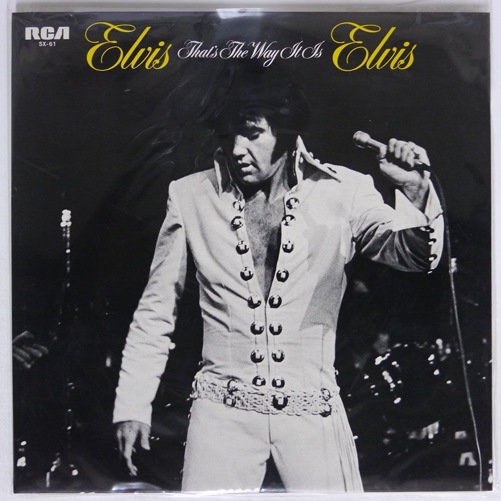 ELVIS PRESLEY/THAT’S THE WAY IT IS/RCA SX61 LP_画像1