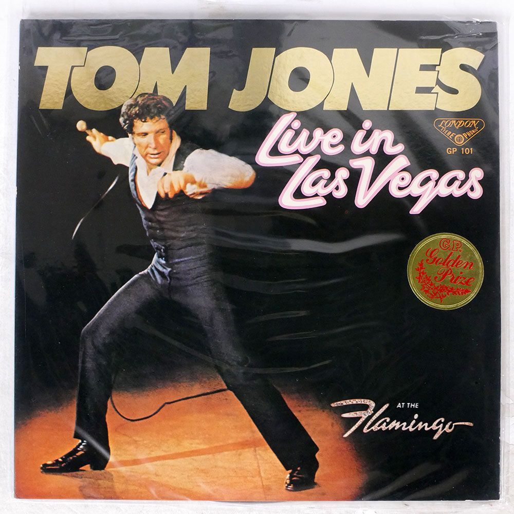 TOM JONES/LIVE IN LAS VEGAS/LONDON GP101 LP_画像1