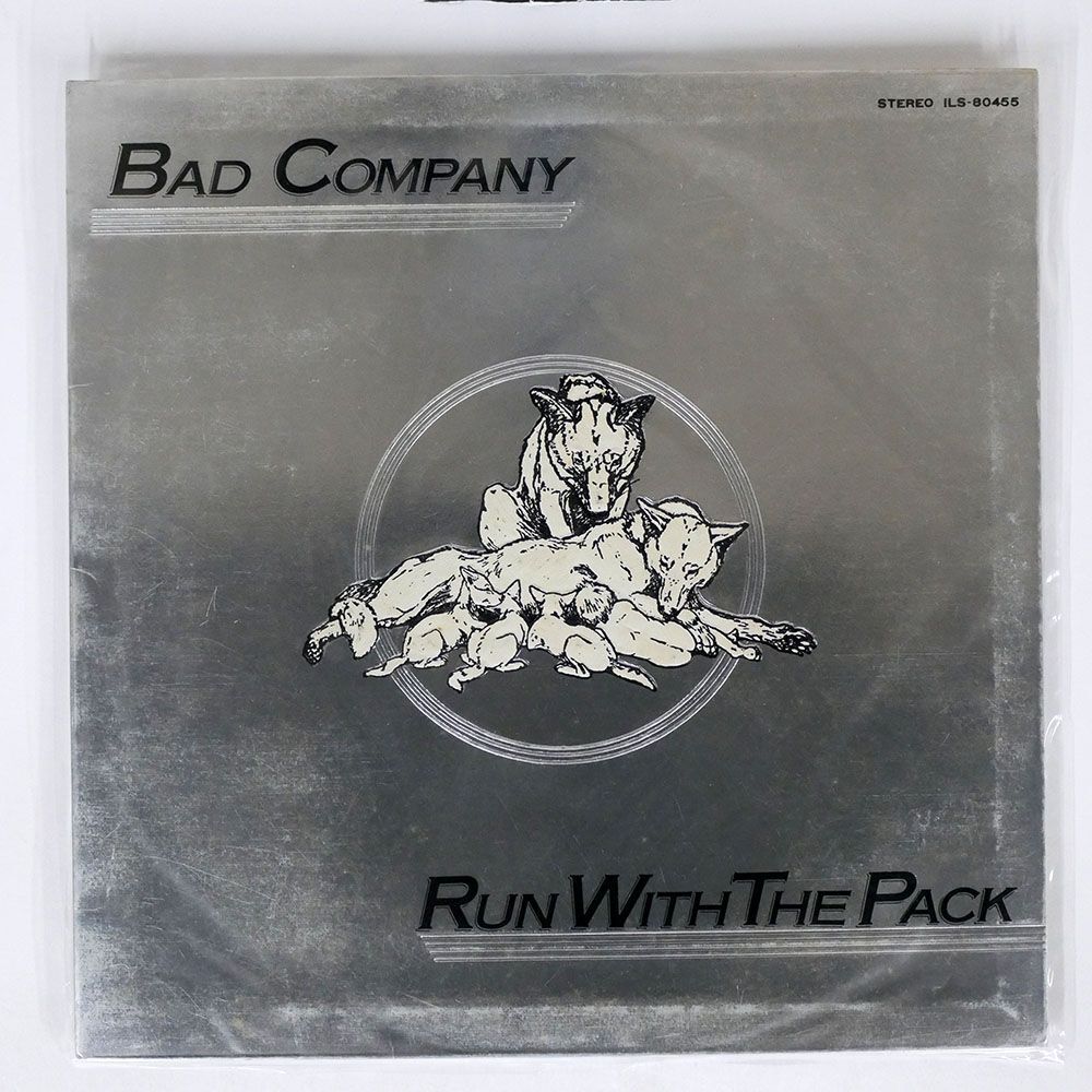 BAD COMPANY/RUN WITH THE PACK/ISLAND ILS80455 LP_画像1