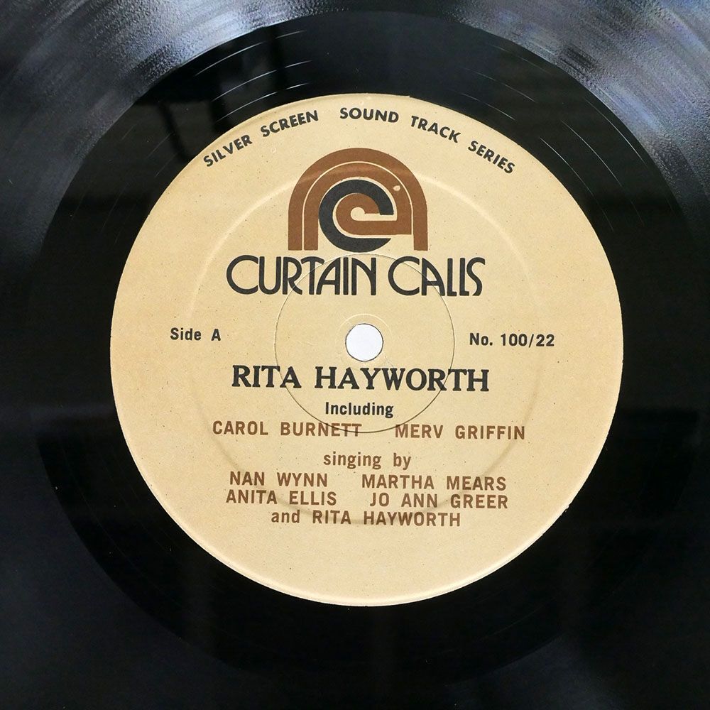 米 RITA HAYWORTH/SAME/CURTAIN CALLS CC10022 LP_画像2