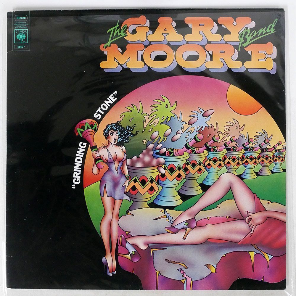 英 GARY MOORE BAND/GRINDING STONE/CBS S65527 LP_画像1