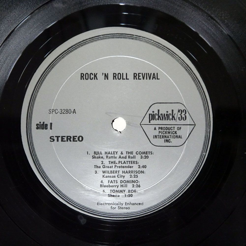 米 VA/ROCK’N ROLL REVIVAL 1/PICKWICK SPC3280 LP_画像2