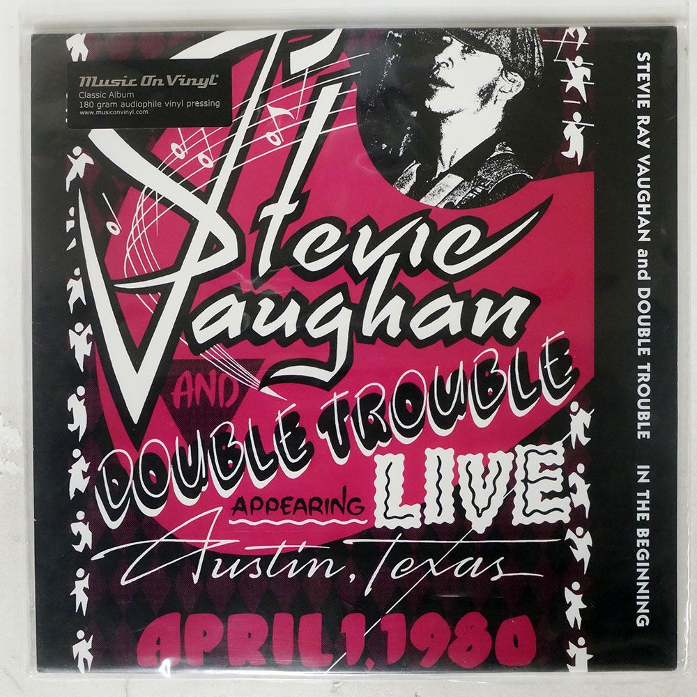 重量盤 STEVIE RAY VAUGHAN & DOUBLE TROUBLE/IN THE BEGINNING/MUSIC ON VINYL MOVLP1657 LP_画像1