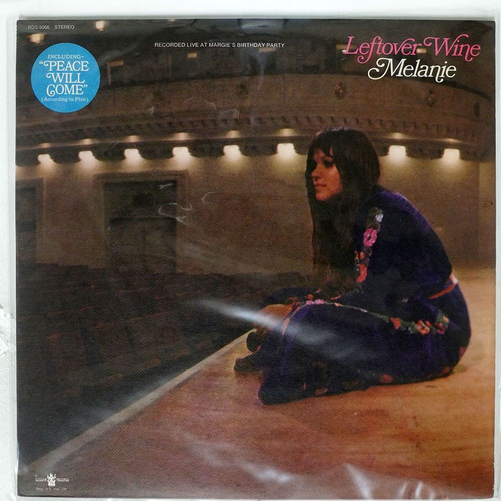 米 MELANIE/LEFTOVER WINE/BUDDAH BDS5066 LP_画像1