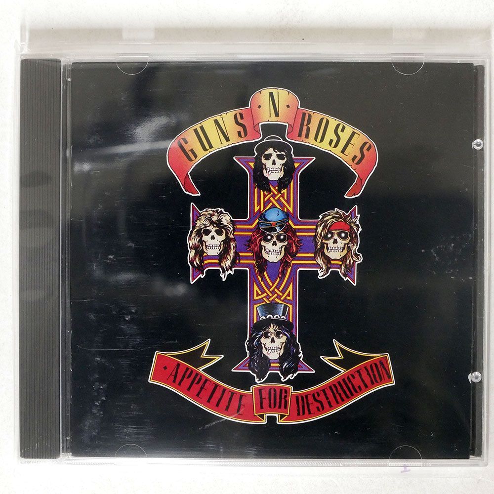 GUNS N’ ROSES/APPETITE FOR DESTRUCTION/GEFFEN RECORDS GED 24148 CD □_画像1