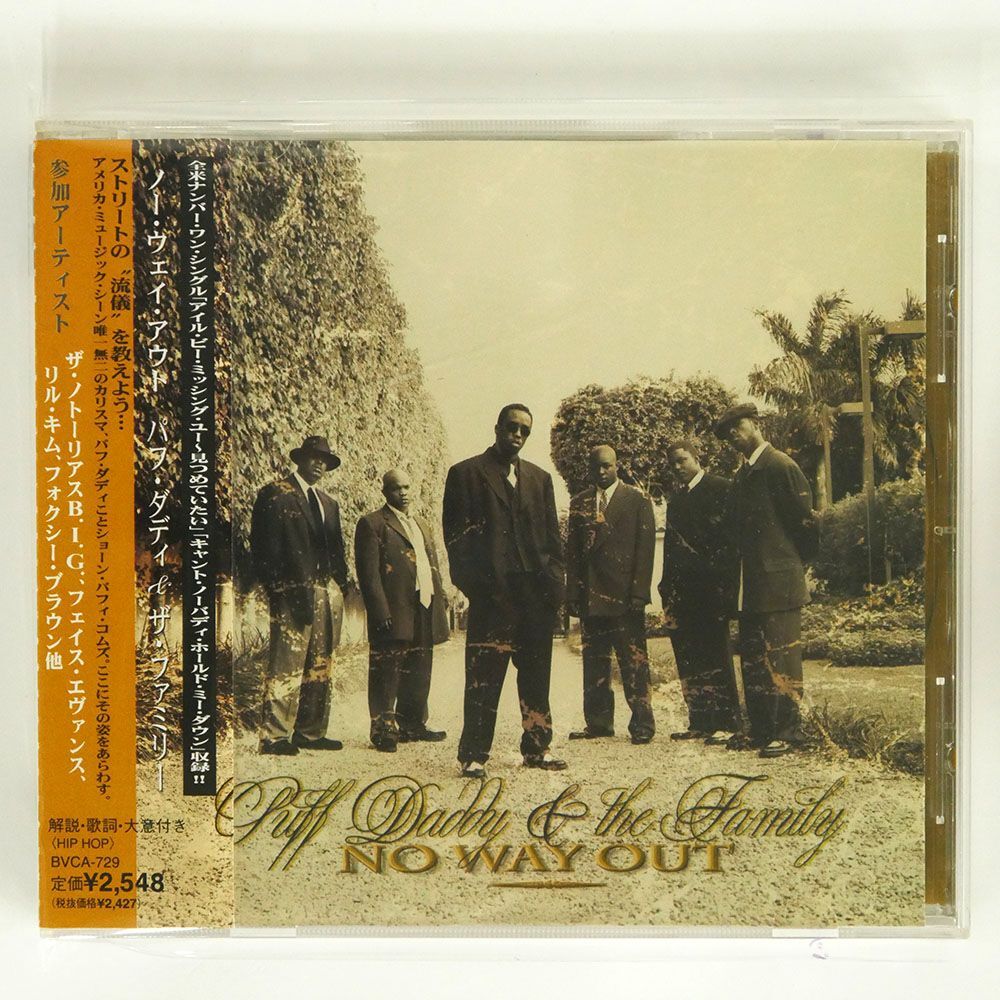 帯付き PUFF DADDY & THE FAMILY/NO WAY OUT/BAD BOY BVCA729 CD □_画像1