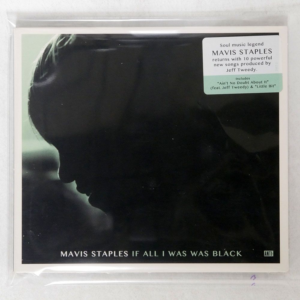 MAVIS STAPLES/IF ALL I WAS WAS BLACK/ANTI- 7557-2 CD □_画像1