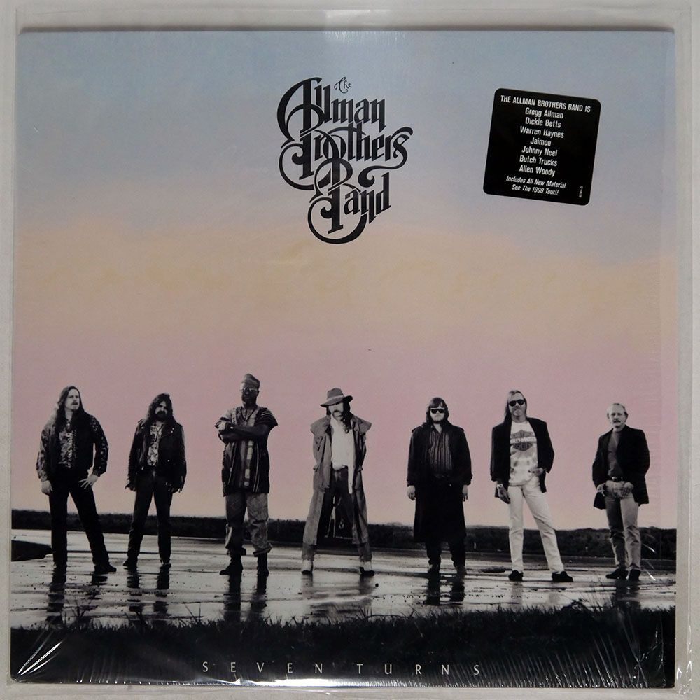 米 ALLMAN BROTHERS BAND/SEVEN TURNS/EPIC E46144 LP_画像1