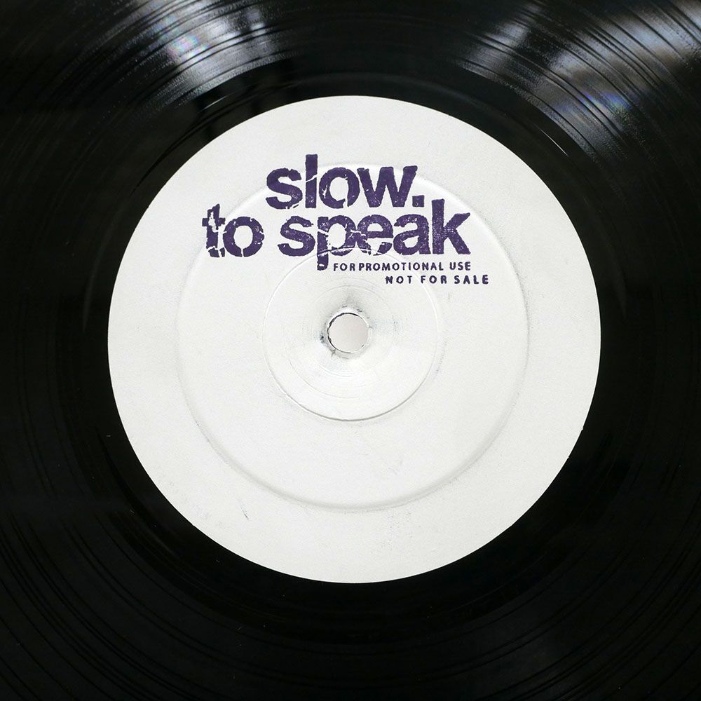 帯付き VA/MIS INFORMATION ORGANIZED CONTRADICTIONS/SLOW TO SPEAK STSPEAK11 LP_画像2