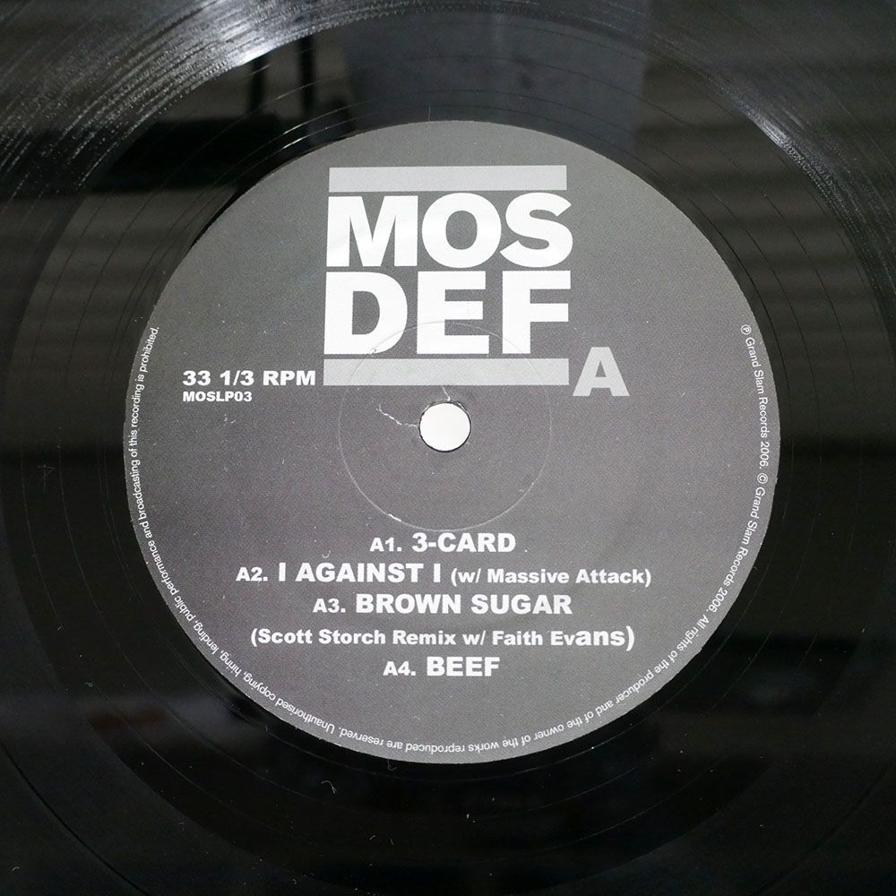 EU MOS DEF/UNIVERSAL B-BOY PT. 3/GRANDSLAM MOSLP003 LP_画像2