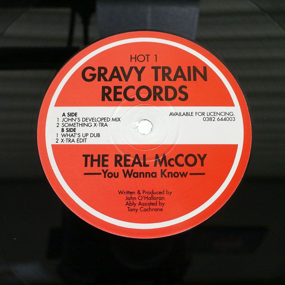 REAL MCCOY/YOU WANNA KNOW/GRAVY TRAIN HOT1 12_画像1