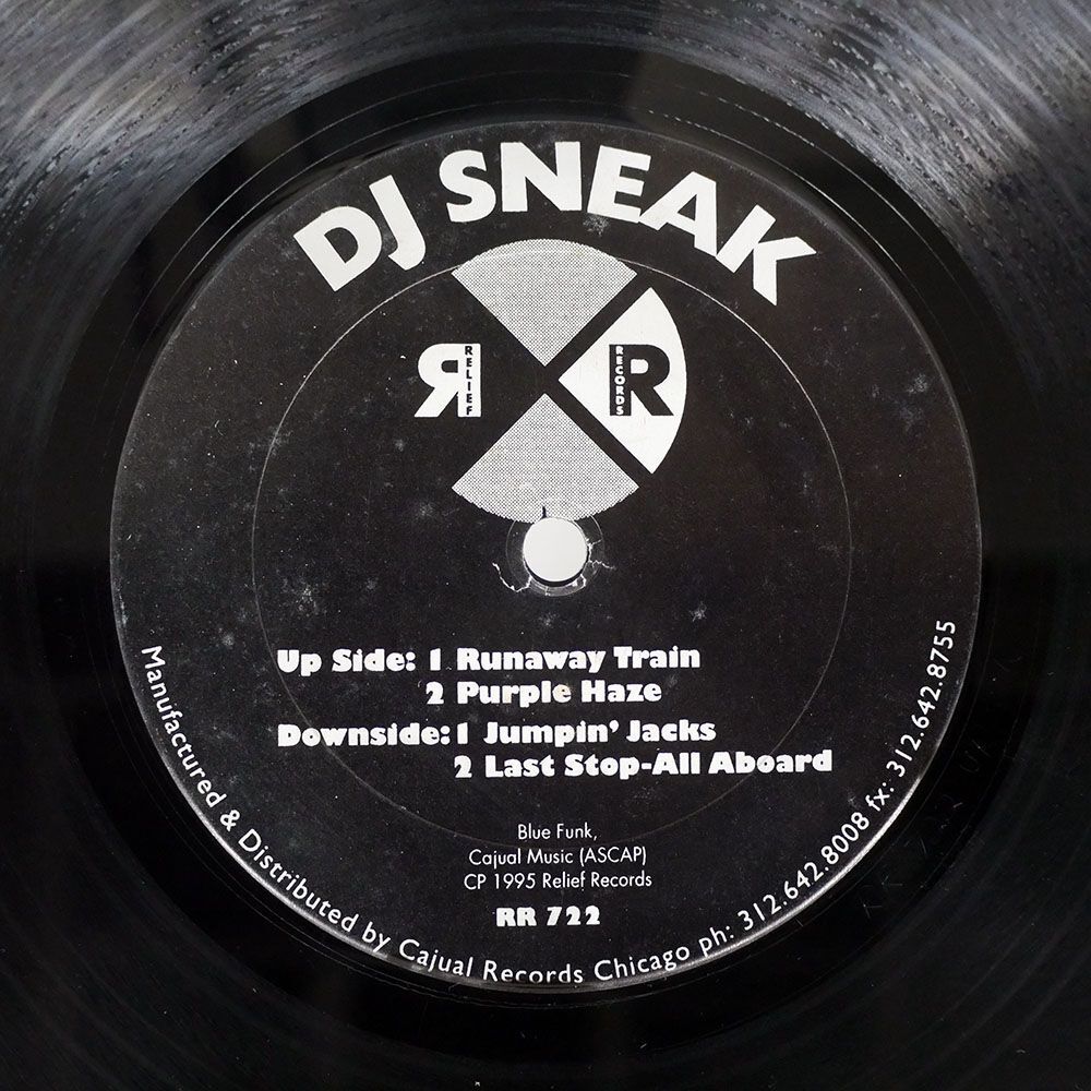  рис DJ SNEAK/BLUE FUNK II/RELIEF RR722 12