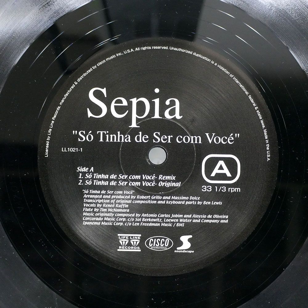 SEPIA/S TINHA DE SER COM VOC/LIFE LINE LL10211 12_画像2