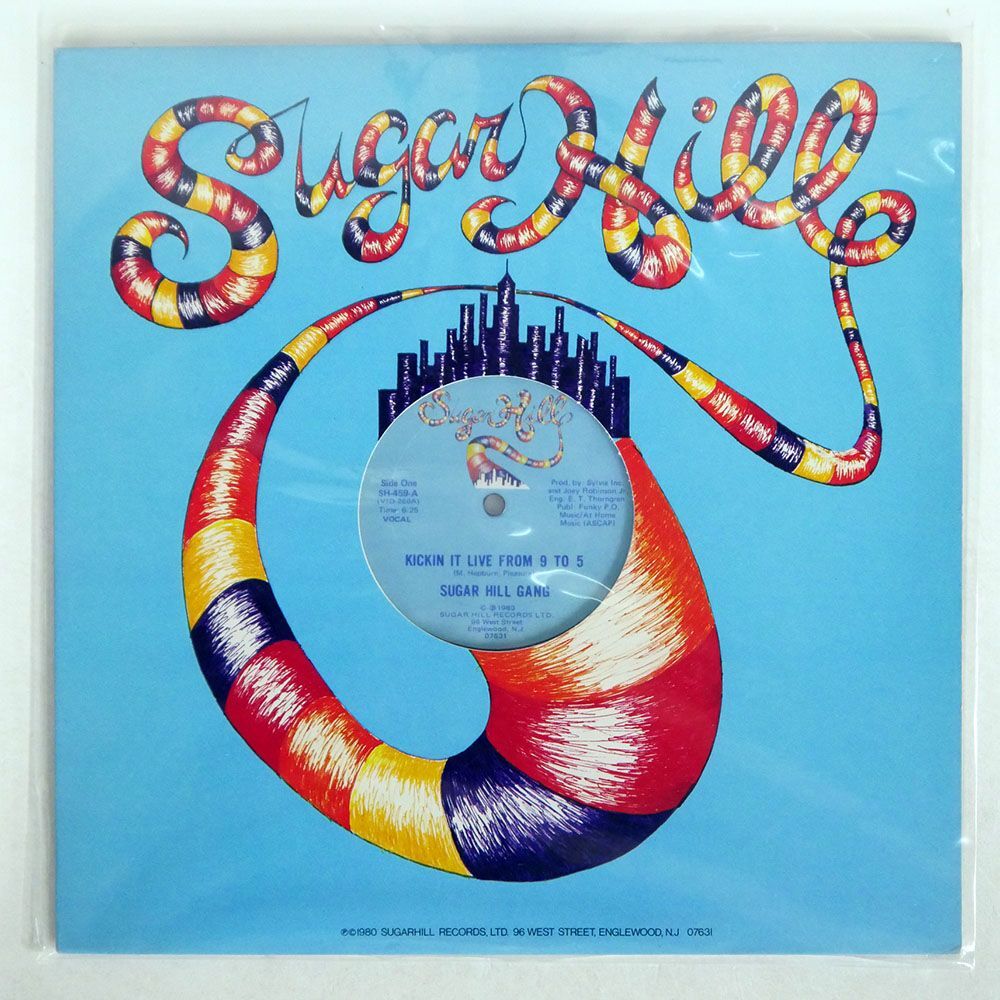 米 SUGAR HILL GANG/KICK IT LIVE FROM 9 TO 5/SUGAR HILL SH459 12_画像1