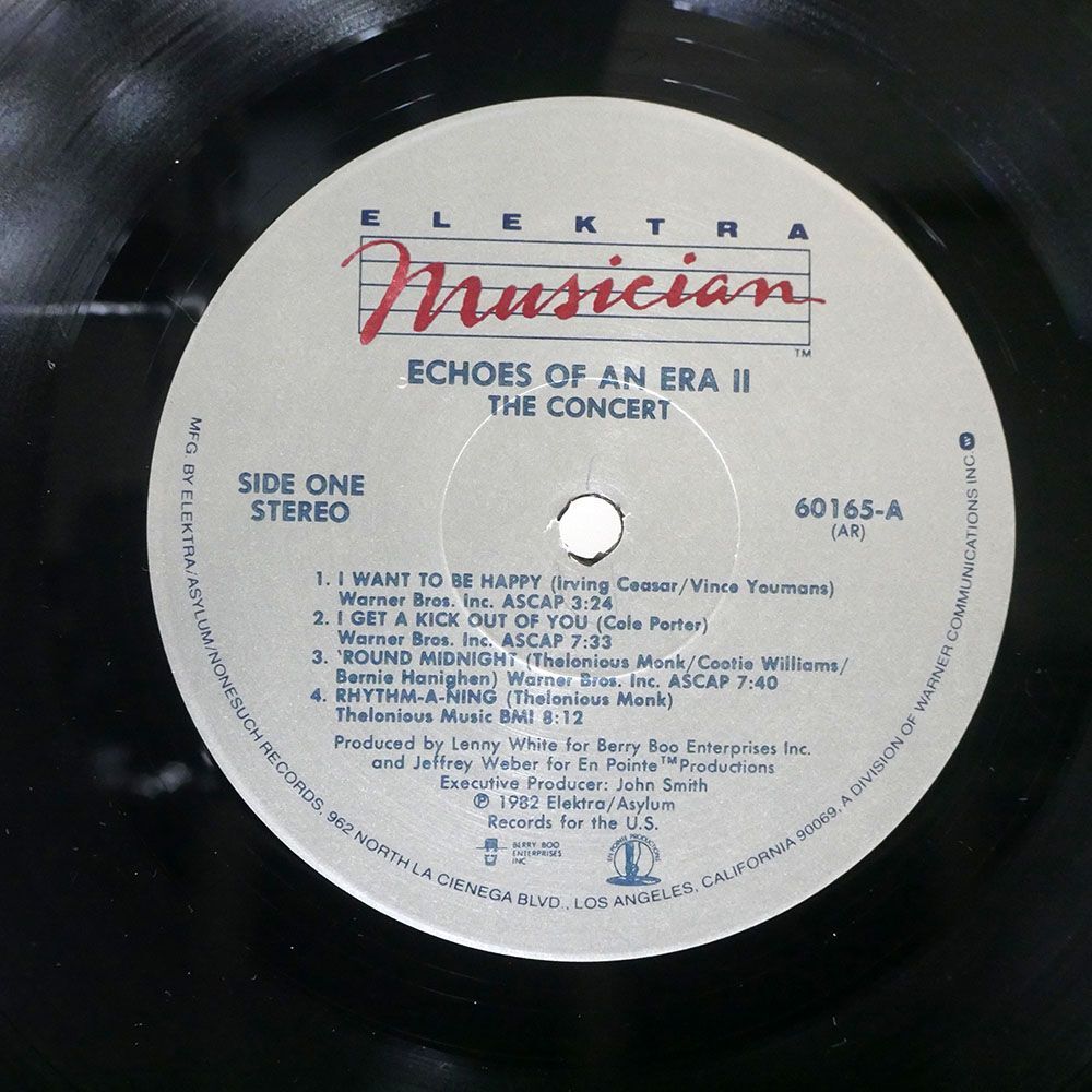 VA(CHICK COREA)/ECHOES OF AN ERA II/ELEKTRA 60165 LP_画像2