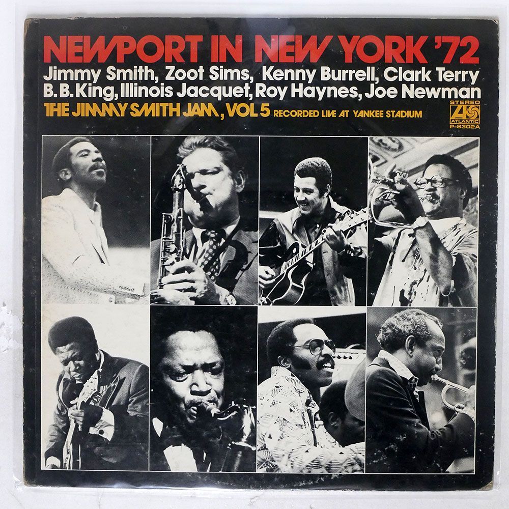 VA/NEWPORT IN NEW YORK ’72 (THE JIMMY SMITH JAM) VOLUME 5/ATLANTIC P8302A LP_画像1