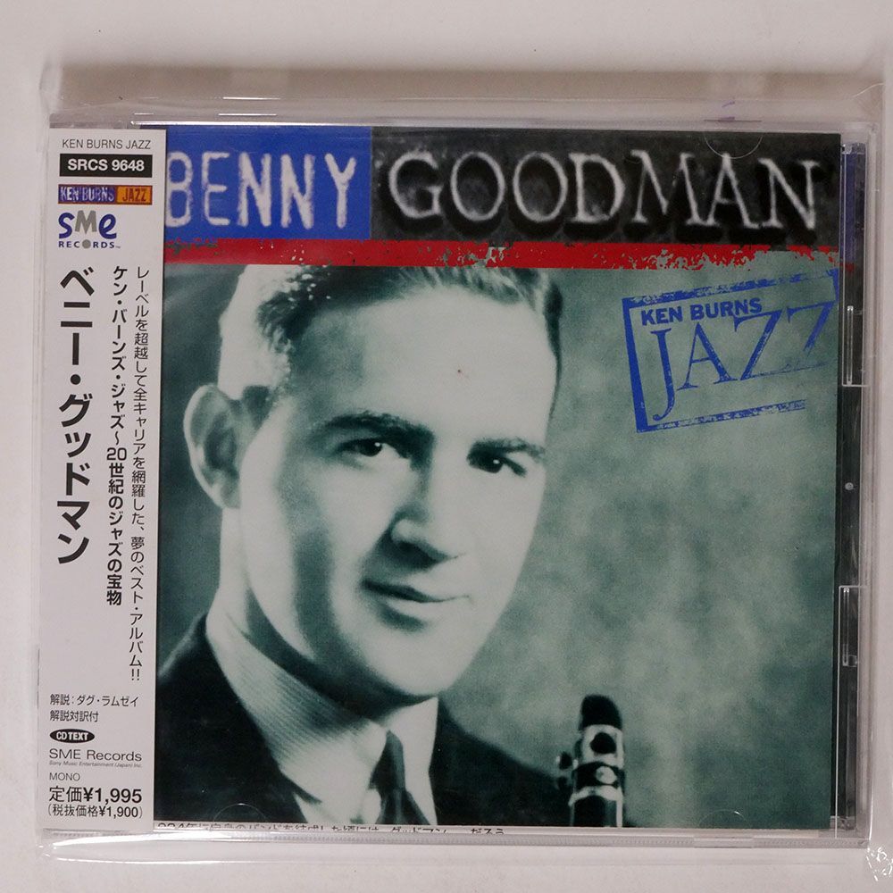 帯付き BENNY GOODMAN/KEN BURNS JAZZ-THE VERY BEST OF (CD EXTRA)/SME SRCS9648 CD □_画像1