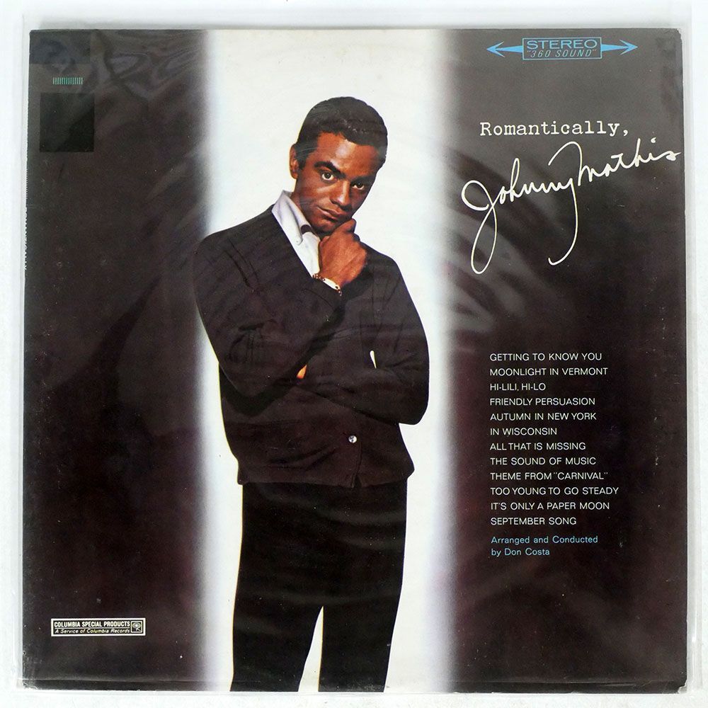 JOHNNY MATHIS/ROMANTICALLY/COLUMBIA SPECIAL PRODUCTS C11208 LP_画像1