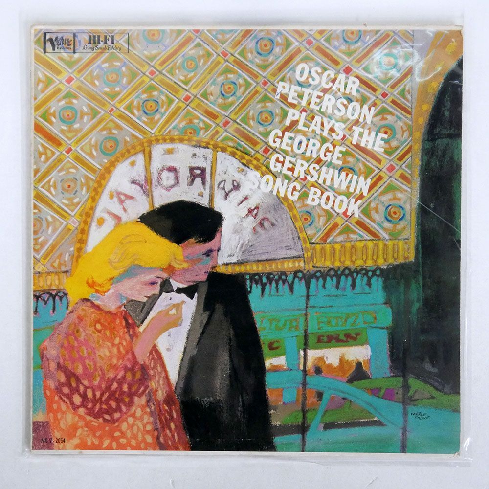 米 OSCAR PETERSON/PLAYS GEORGE GERSHWIN SONGBOOK/VERVE MGV2054 LP_画像1