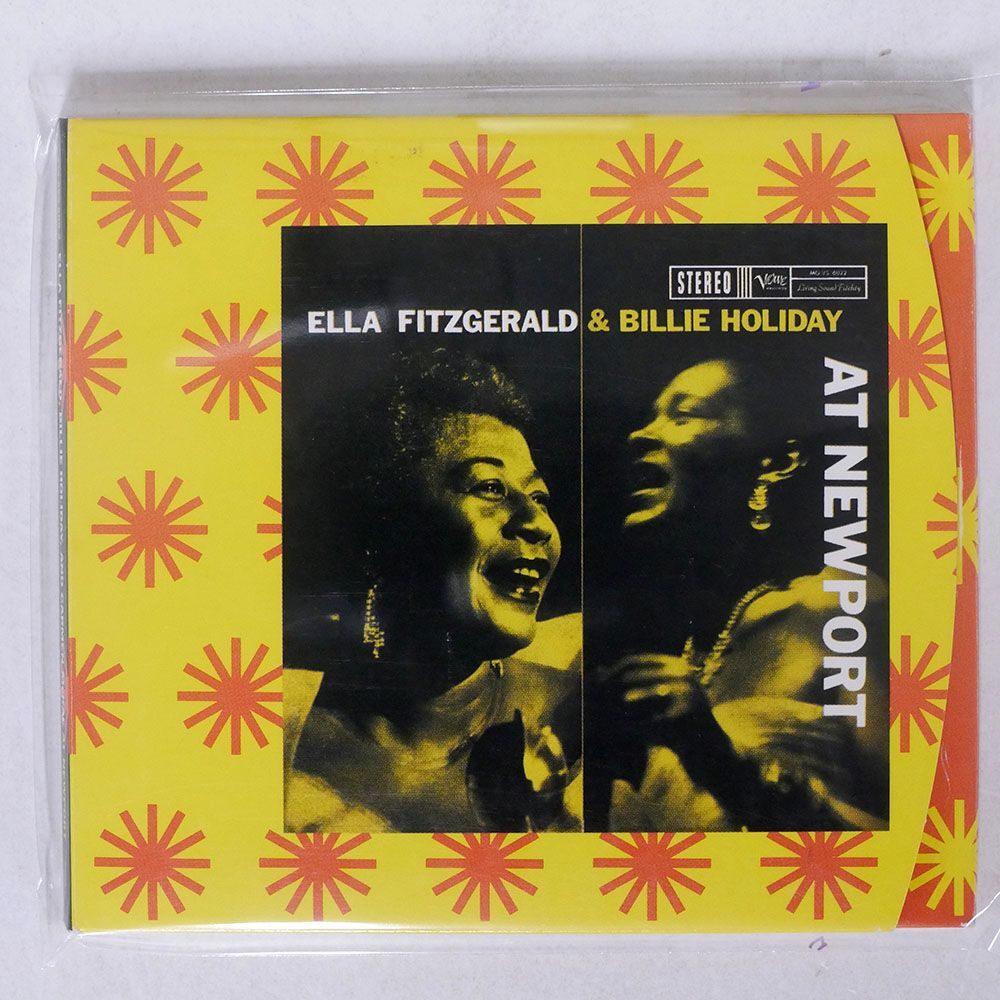 デジパック ELLA FITZGERALD, BILLIE HOLIDAY AND CARMEN MCRAE/AT NEWPORT/VERVE RECORDS 314 559 809-2 CD □_画像1