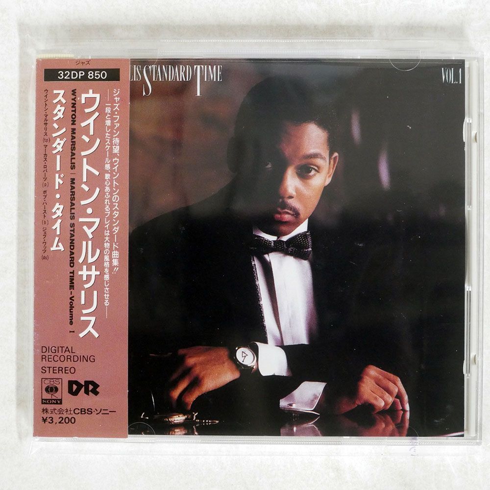 帯付き WYNTON MARSALIS/MARSALIS STANDARD TIME, VOL. 1/CBS/SONY 32DP-850 CD □_画像1