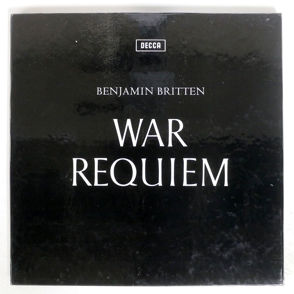 英 BENJAMIN BRITTEN/WAR REQUIEM/DECCA SET252 LP_画像1