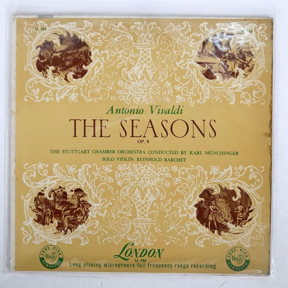 英 MUNCHINGER/VIVALDI:THE SEASONS OP.8/LONDON LL386 LP_画像1