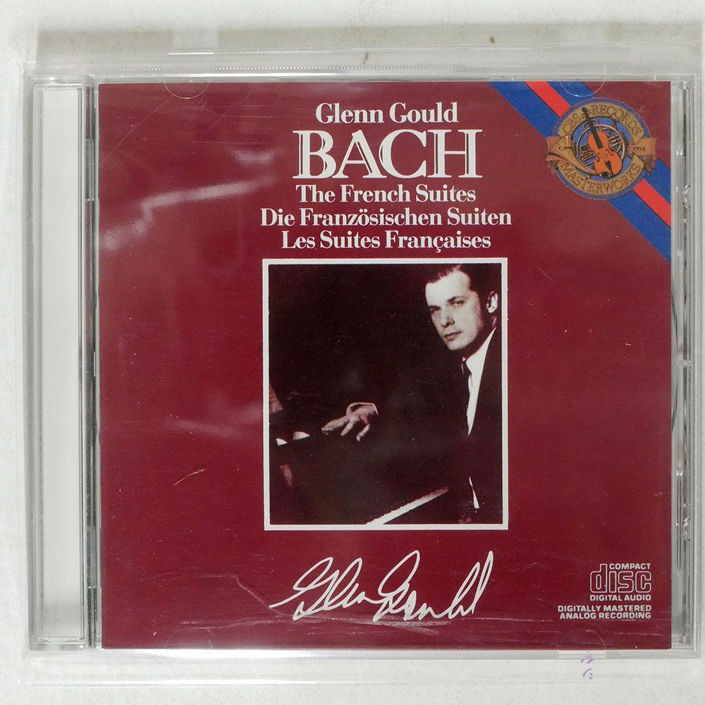 GLENN GOULD/BACH : FRENCH SUITES/CBS MASTERWORKS MK 42267 CD □_画像1