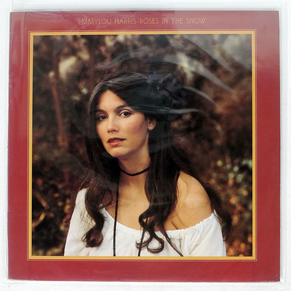 米 EMMYLOU HARRIS/ROSES IN THE SNOW/WARNER BROS. BSK3422 LP_画像1