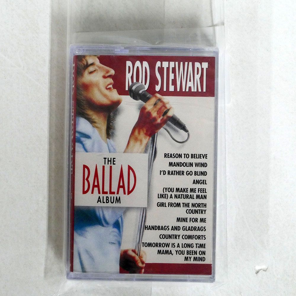 米 ROD STEWART/THE BALLAD ALBUM/REBOUND 3145204974 カセット □_画像1