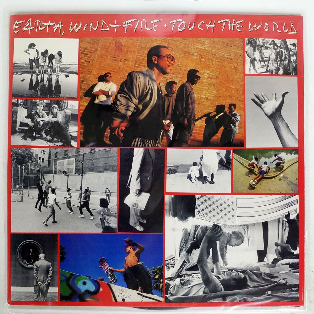 米 EARTH WIND & FIRE/TOUCH THE WORLD/COLUMBIA C40596 LP_画像1