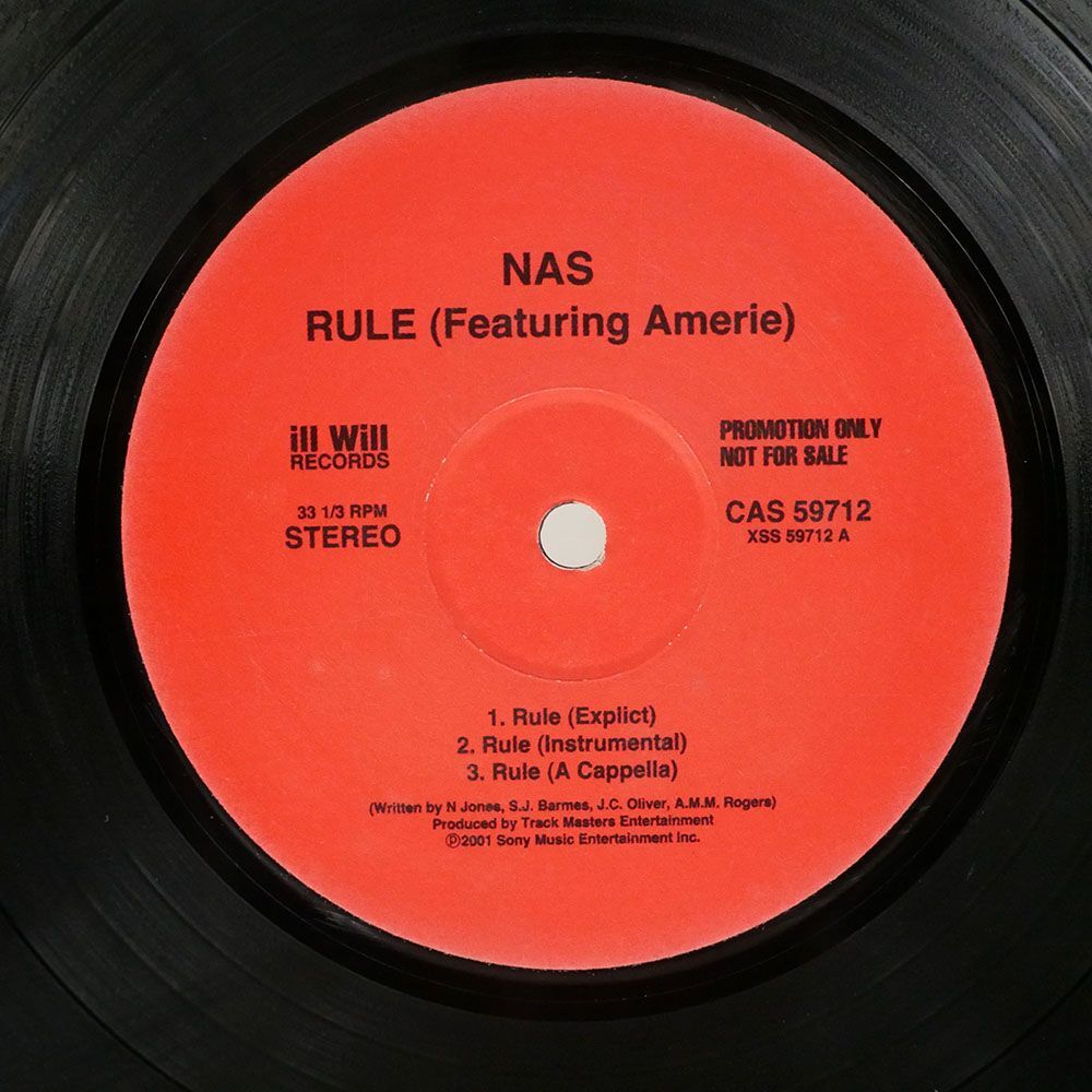 米 プロモ NAS/RULE/COLUMBIA CAS59712 12_画像1