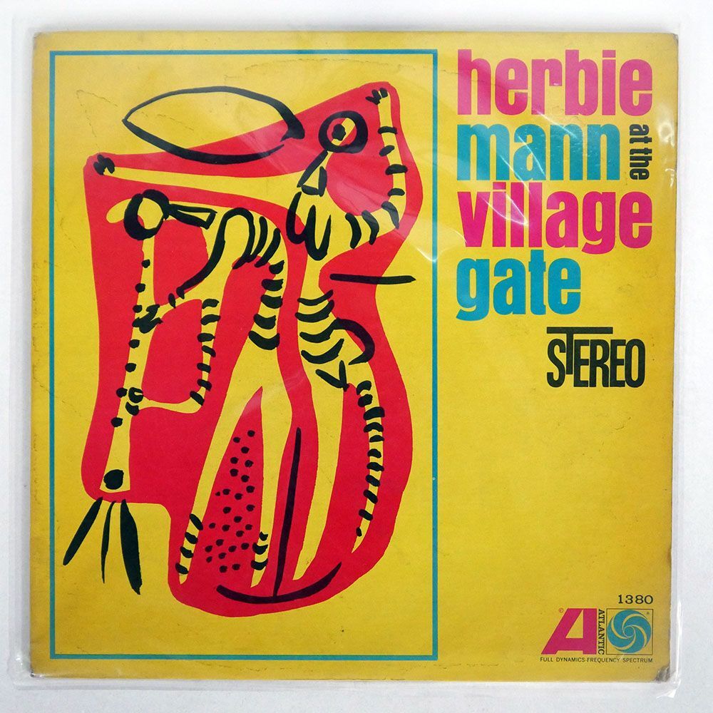 米 HERBIE MANN/AT THE VILLAGE GATE/ATLANTIC SD1380 LP_画像1