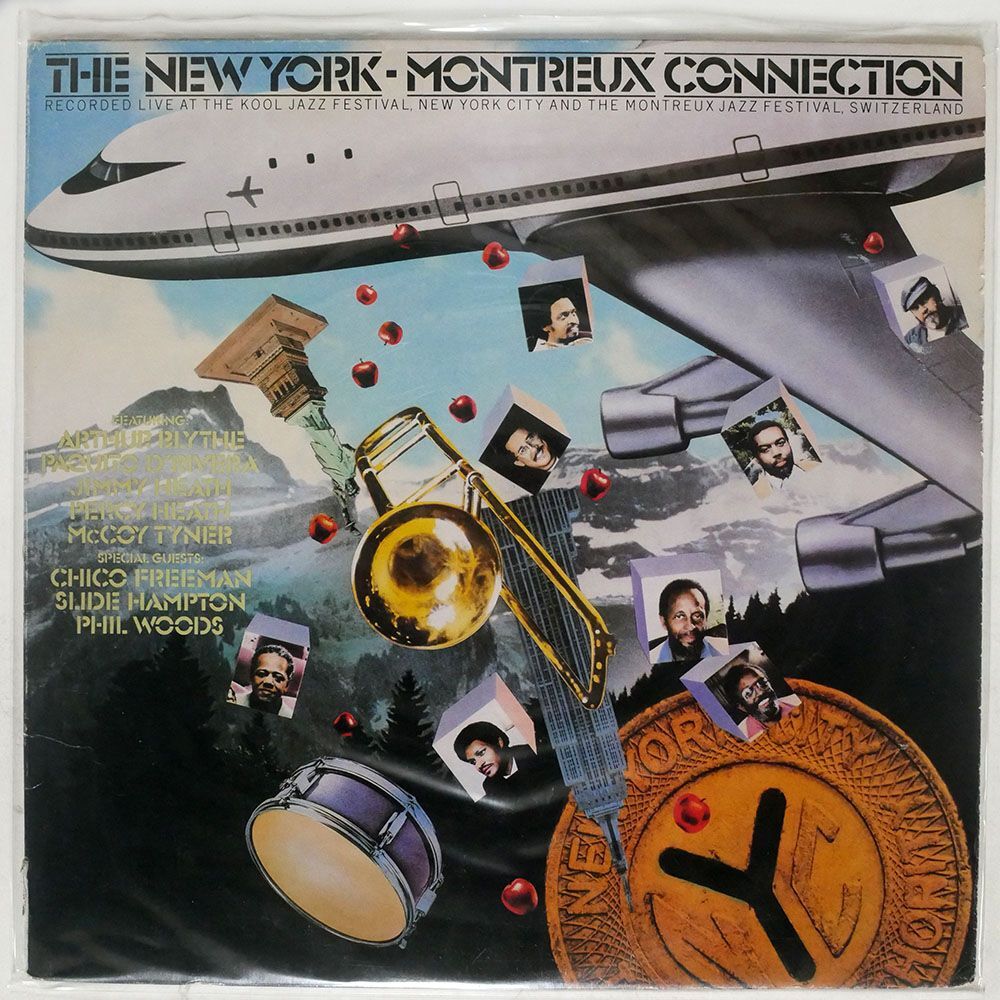 米 VA/NEW YORK MONTREUX CONNECTION ’81/COLUMBIA FC37652 LP_画像1