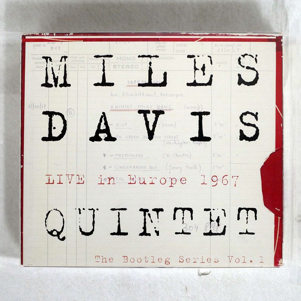 EU ジャンク MILES DAVIS QUINTET/LIVE IN EUROPE 1967/LEGACY 88697940532 CD_画像1