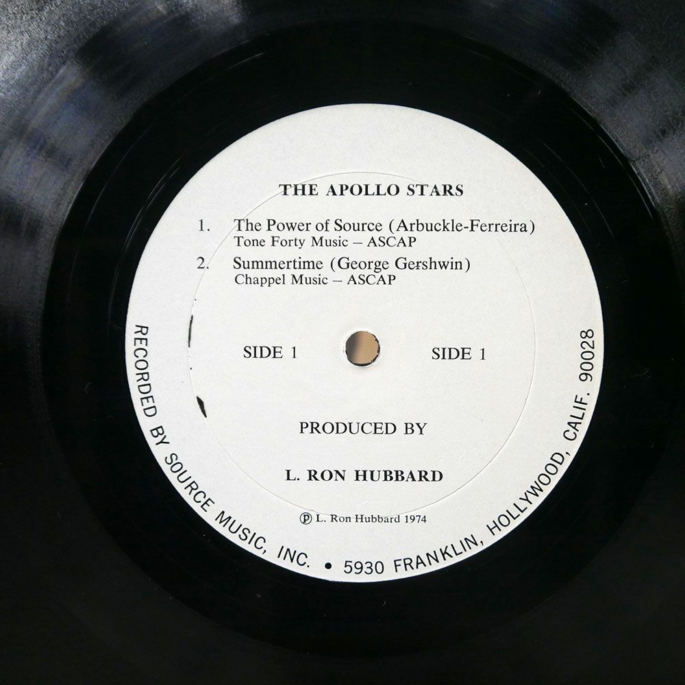 米 APOLLO STARS/POWER OF SOURCE/L. RON HUBBARD SE1001 LP_画像2