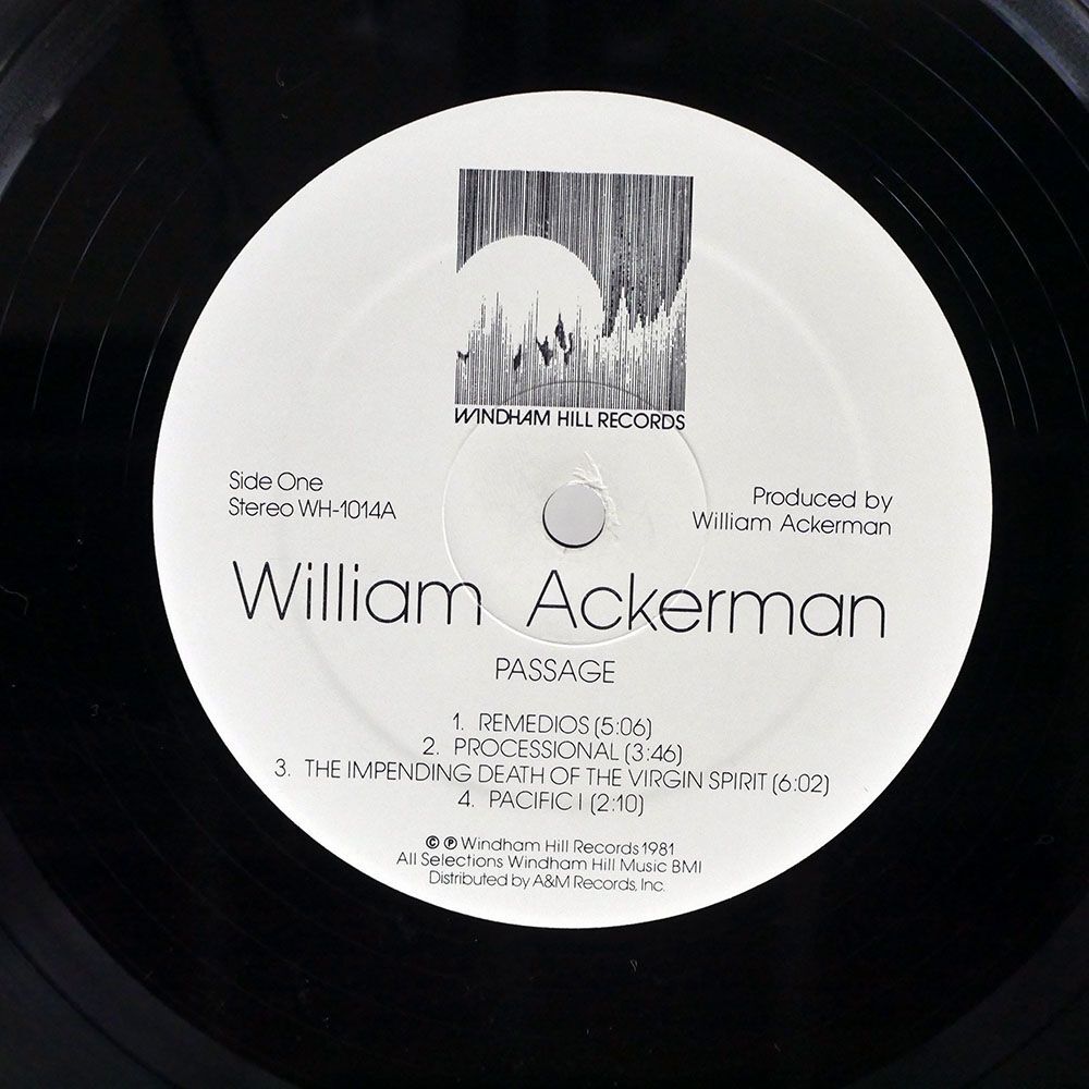 米 WILLIAM ACKERMAN/PASSAGE/WINDHAM HILL WH1014 LP_画像2