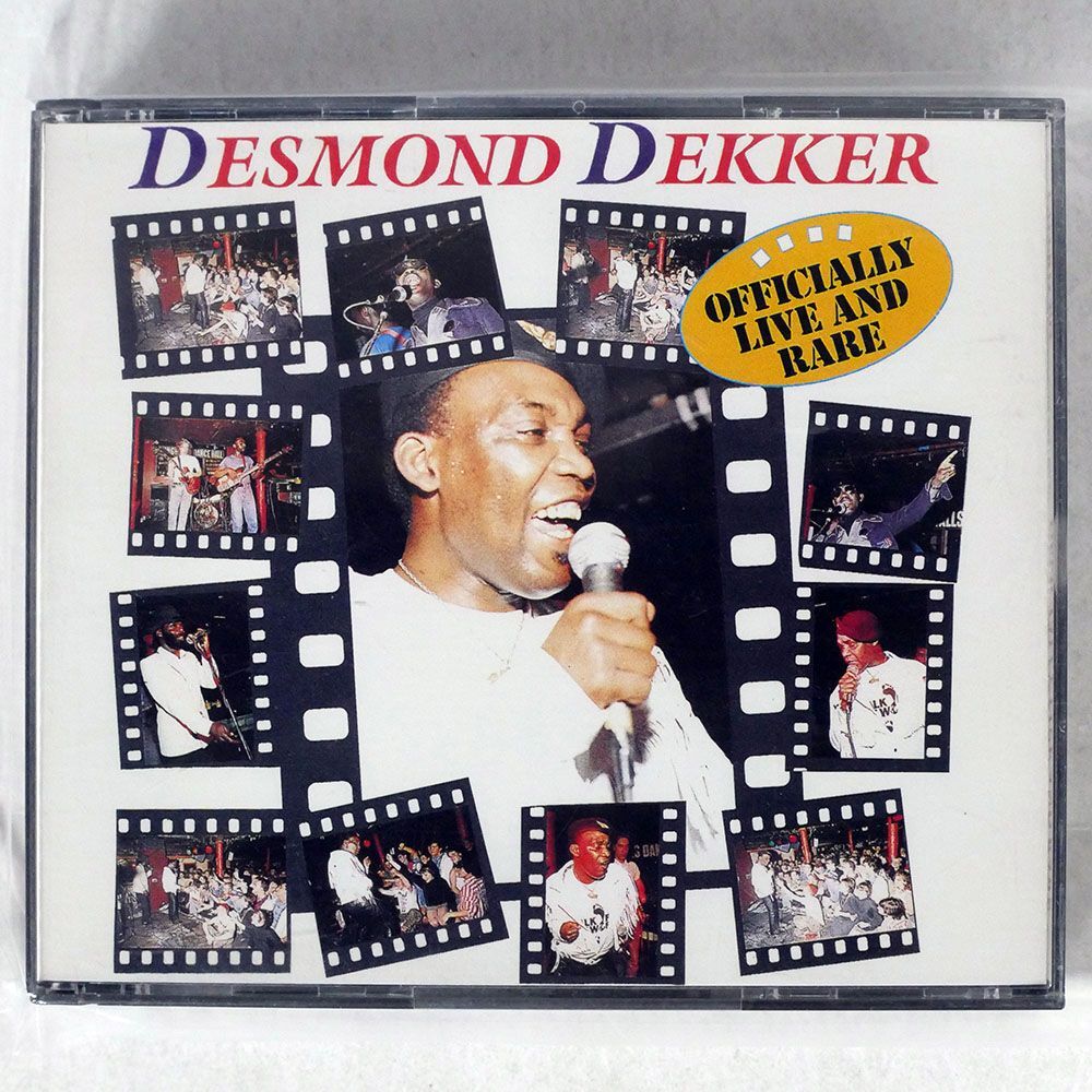 DESMOND DEKKER/OFFICIALLY LIVE AND RARE/TROJAN RECORDS CDTRD 404 CD_画像1