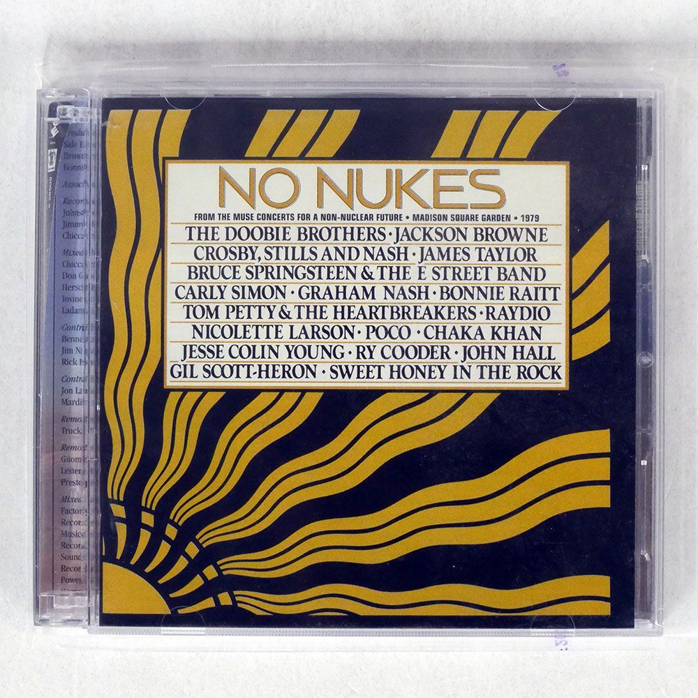 VA/NO NUKES - FROM THE MUSE CONCERTS FOR A NON-NUCLEAR FUTURE/ASYLUM RECORDS 7559-60592-2 CD_画像1