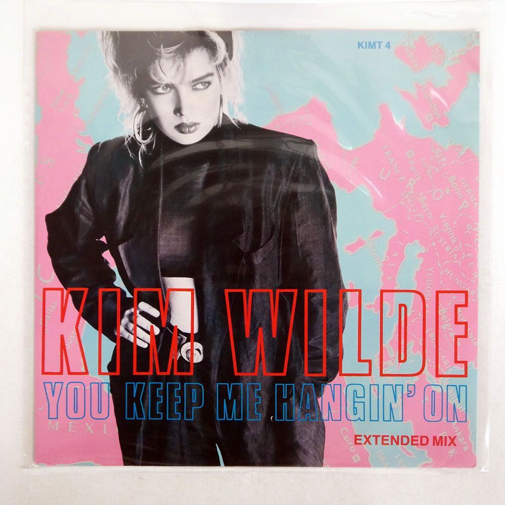 英 KIM WILDE/YOU KEEP ME HANGIN’ ON (EXTENDED MIX)/MCA KIMT4 12_画像1