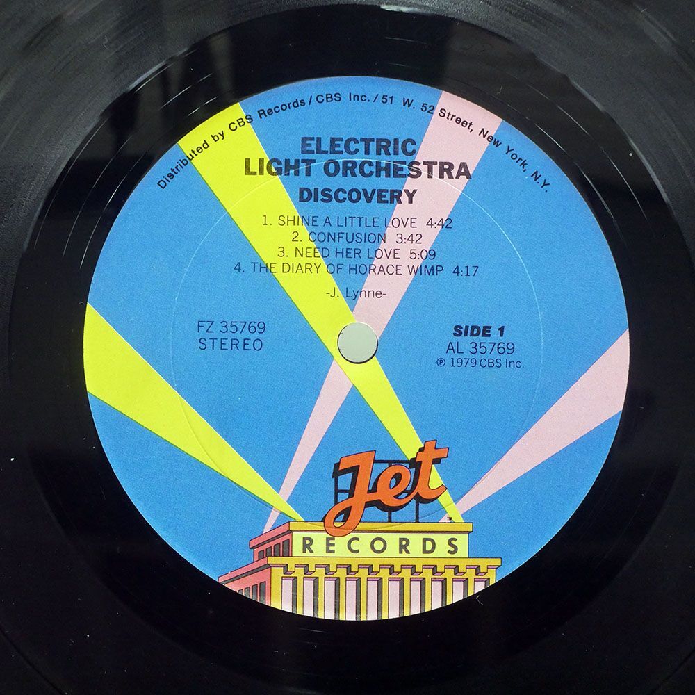 米 ELECTRIC LIGHT ORCHESTRA/DISCOVERY/JET FZ35769 LP_画像2