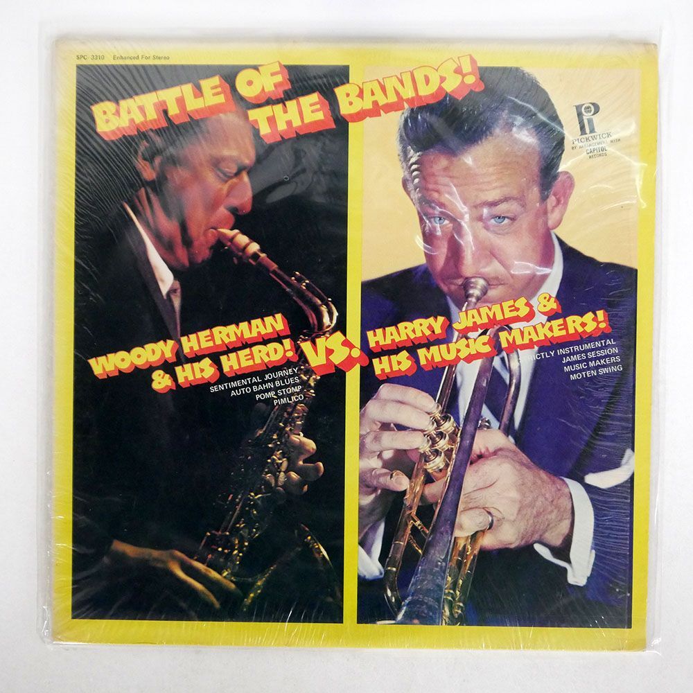 米 WOODY HERMAN & THE HERD/BATTLE OF THE BANDS - VOL. 1/PICKWICK SPC3310 LP_画像1