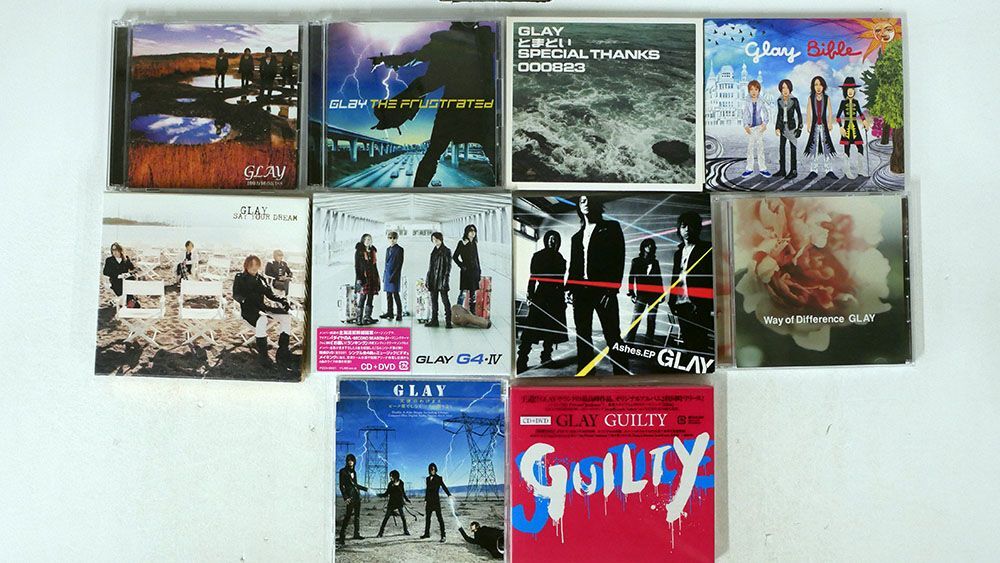 CD GLAY/10枚セット_画像1