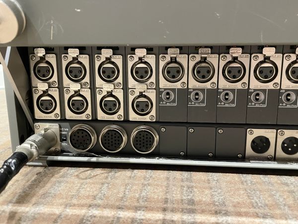 Sigma BSS-166 16ch analog mixer bus comp installing case / power supply cable 