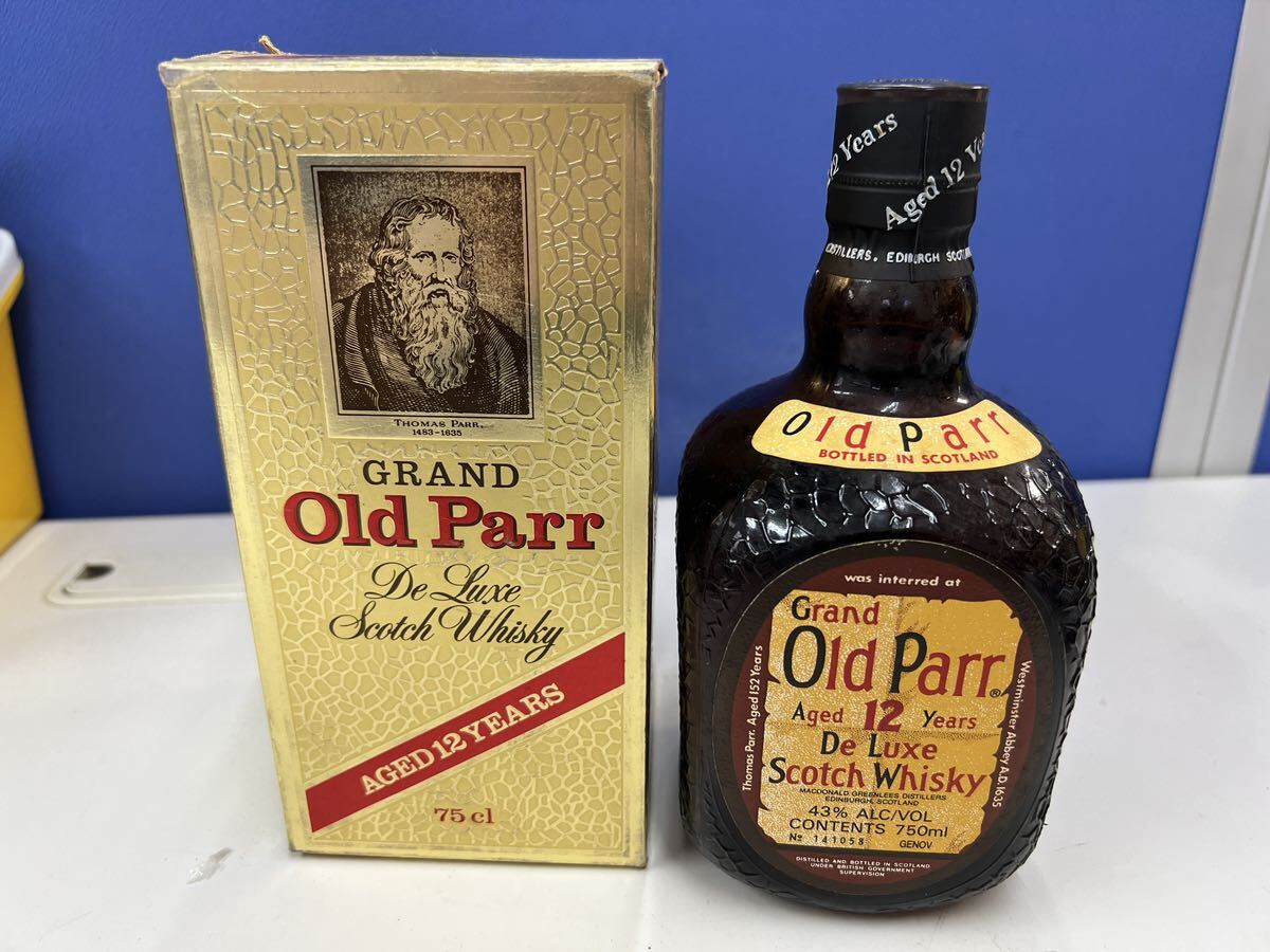 Grand Old Parr グランド オールドパー 12年 750ｍｌ/未開栓の画像1