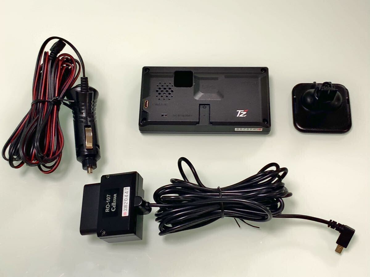 セルスター TZ-R203L obd2 RO-107 レーザー レーダー探知機 セルスター TZ-R203L obd2 RO-107 レーザー レーダー探知機