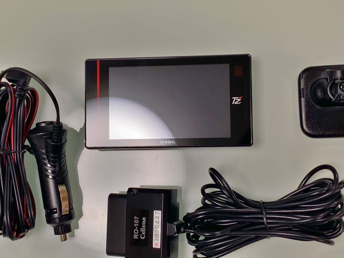 セルスター TZ-R203L obd2 RO-107 レーザー レーダー探知機 セルスター TZ-R203L obd2 RO-107 レーザー レーダー探知機